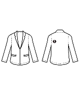 COMME des GARCONS（コムデギャルソン）カジュアルジャケット 紺 サイズ:S レディース/2200663134069