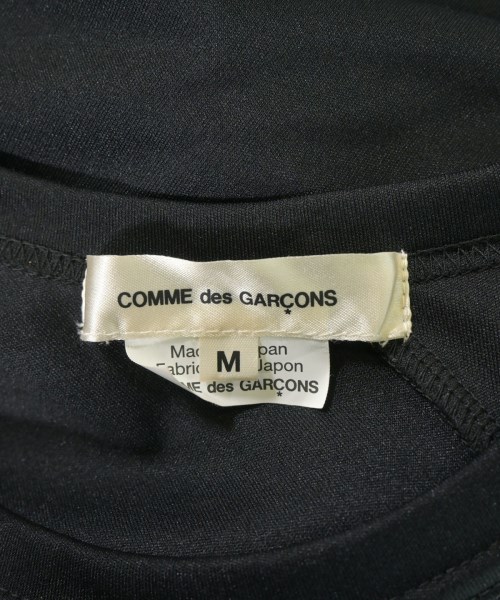 COMME des GARCONS（コムデギャルソン）Tシャツ・カットソー 黒 サイズ:M レディース/2200653998046