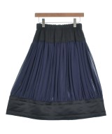 COMME des GARCONS（コムデギャルソン）ひざ丈スカート 紺 サイズ:-(M位) レディース/2200659813084
