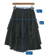 COMME des GARCONS（コムデギャルソン）ロング・マキシ丈スカート 黒 サイズ:SS レディース/2200659956040