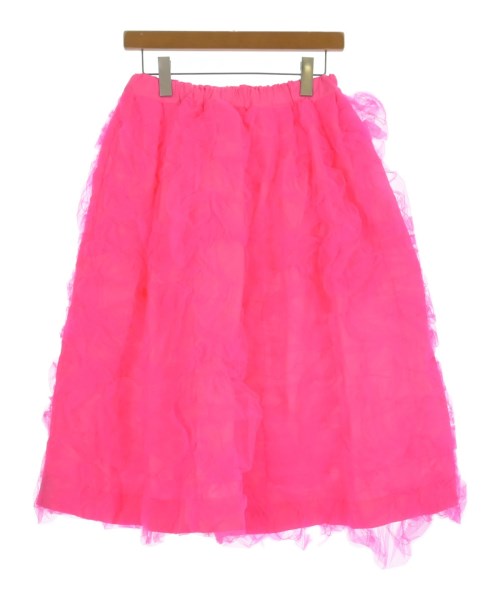 COMME des GARCONS(コムデギャルソン)ロング・マキシ丈スカート ピンク サイズ:XS/2200663489022