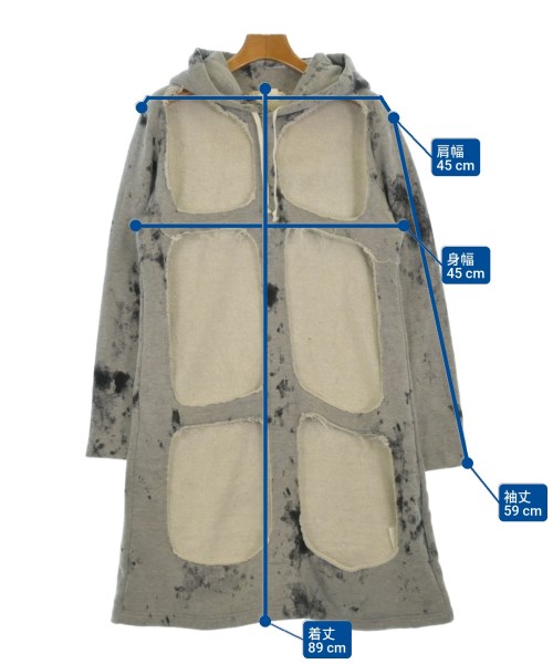 COMME des GARCONS（コムデギャルソン）パーカー グレー サイズ:M レディース/2200664722012