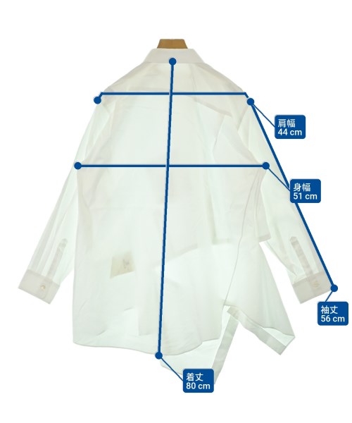 COMME des GARCONS（コムデギャルソン）ブラウス 白 サイズ:M レディース/2200664745042