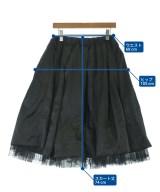 COMME des GARCONS（コムデギャルソン）ロング・マキシ丈スカート 黒 サイズ:XS レディース/2200664656034