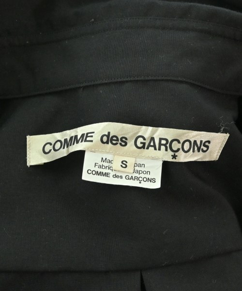 COMME des GARCONS（コムデギャルソン）カジュアルシャツ 黒 サイズ:S レディース/2200665090011
