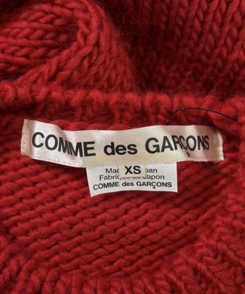 COMME des GARCONS（コムデギャルソン）ニット・セーター 赤 サイズ:XS レディース/2200665705250