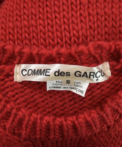 COMME des GARCONS（コムデギャルソン）ニット・セーター 赤 サイズ:S レディース/2200665994241