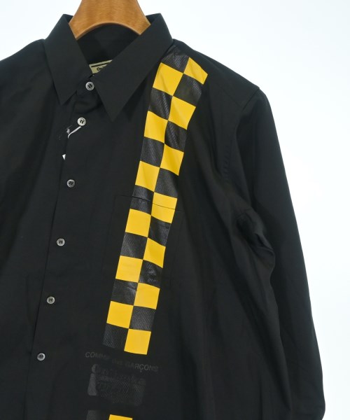COMME des GARCONS（コムデギャルソン）カジュアルシャツ 黒 サイズ:S メンズ/2200666178336