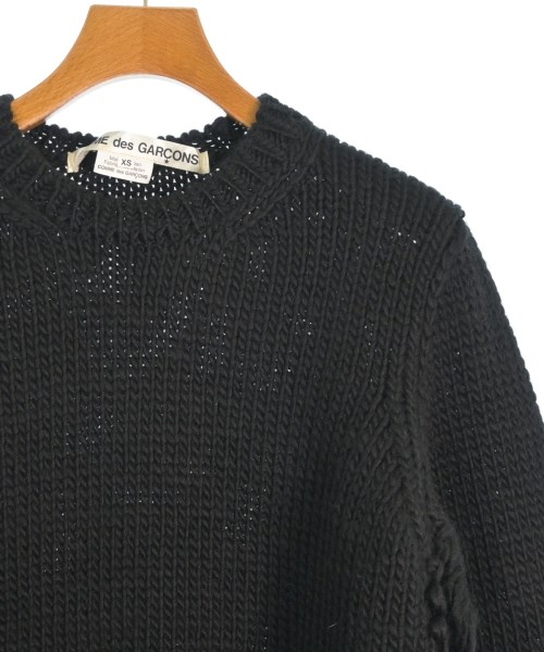 COMME des GARCONS（コムデギャルソン）ニット・セーター 黒 サイズ:XS レディース/2200666313058