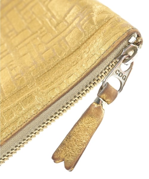 COMME des GARCONS（コムデギャルソン）財布・コインケース ゴールド サイズ:- メンズ/2200667044012