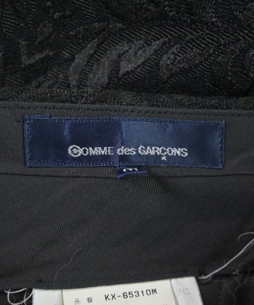 COMME des GARCONS（コムデギャルソン）スラックス 黒 サイズ:M メンズ/2200664492052