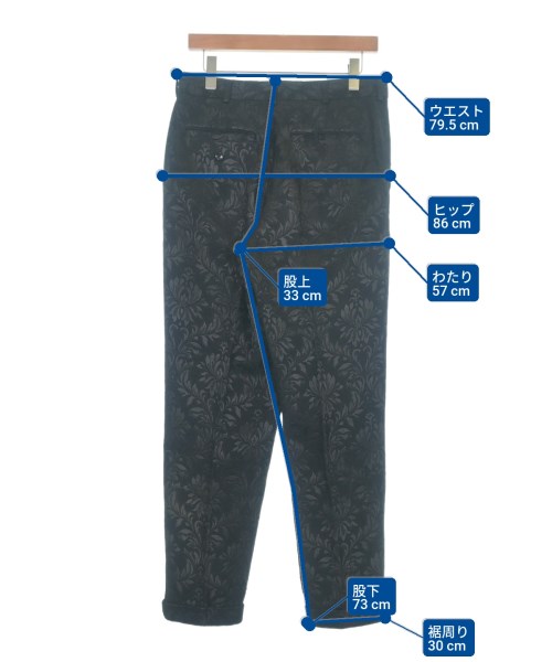 COMME des GARCONS（コムデギャルソン）スラックス 黒 サイズ:M メンズ/2200664492052