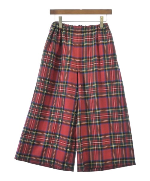 COMME des GARCONS(コムデギャルソン)クロップドパンツ 赤 サイズ:XS/2200667371026