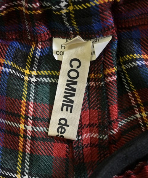 COMME des GARCONS（コムデギャルソン）クロップドパンツ 赤 サイズ:XS レディース/2200667371026