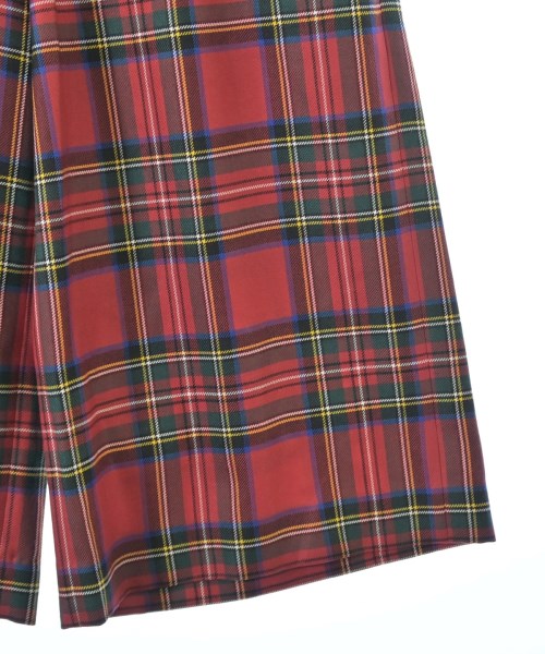 COMME des GARCONS（コムデギャルソン）クロップドパンツ 赤 サイズ:XS レディース/2200667371026