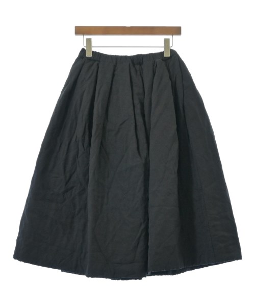 COMME des GARCONS（コムデギャルソン）ひざ丈スカート 黒 サイズ:XS レディース/2200667575325