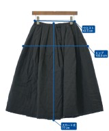 COMME des GARCONS（コムデギャルソン）ひざ丈スカート 黒 サイズ:XS レディース/2200667575325
