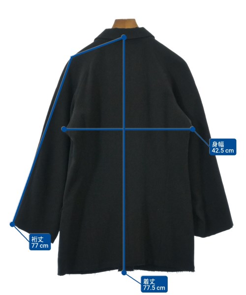 COMME des GARCONS（コムデギャルソン）カジュアルジャケット 黒 サイズ:M レディース/2200667924017