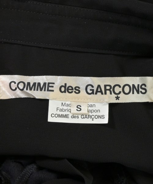 COMME des GARCONS（コムデギャルソン）カジュアルシャツ 黒 サイズ:S レディース/2200668081030