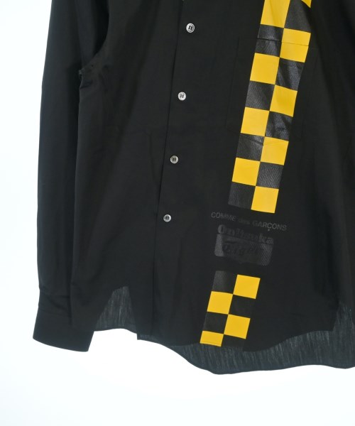 COMME des GARCONS（コムデギャルソン）カジュアルシャツ 黒 サイズ:S メンズ/2200668303101