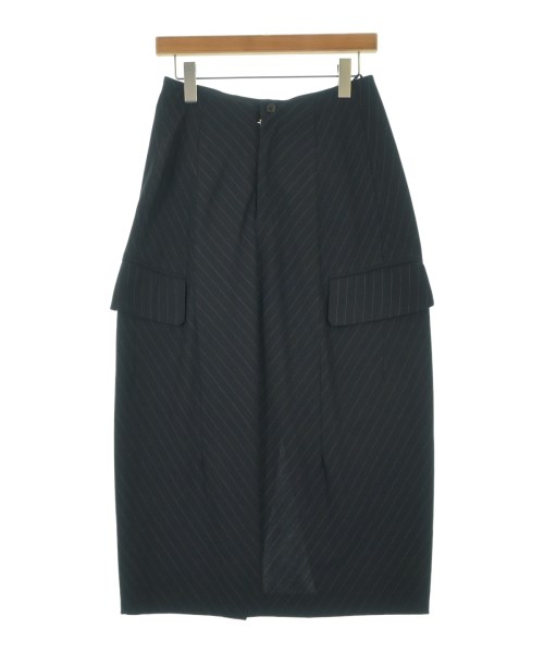 COMME des GARCONS(コムデギャルソン)ロング・マキシ丈スカート 紺 サイズ:L/2200668307055