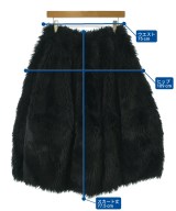 COMME des GARCONS（コムデギャルソン）ひざ丈スカート 黒 サイズ:XS レディース/2200668438209
