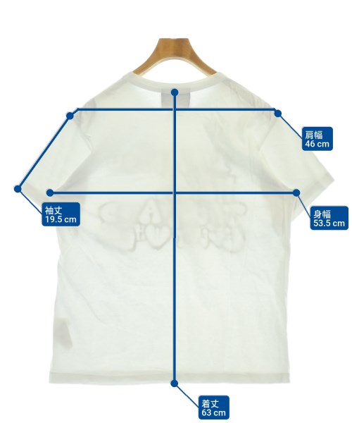 COMME des GARCONS（コムデギャルソン）Tシャツ・カットソー 白 サイズ:XL メンズ/2200668881166