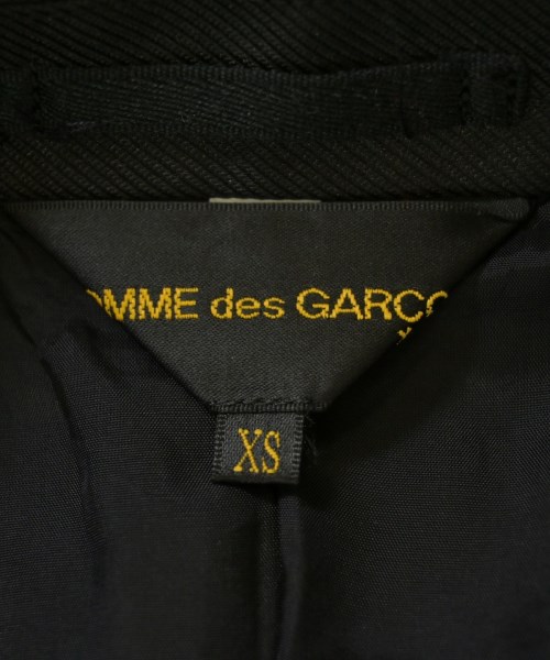 COMME des GARCONS（コムデギャルソン）カジュアルジャケット 黒 サイズ:XS レディース/2200669043013