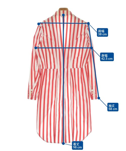 COMME des GARCONS（コムデギャルソン）カジュアルジャケット 白 サイズ:XS レディース/2200669043082