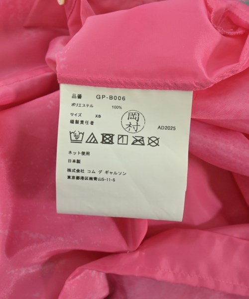 COMME des GARCONS（コムデギャルソン）ブラウス ピンク サイズ:XS レディース/2200667293120