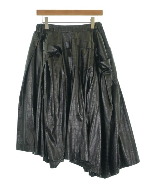 COMME des GARCONS(コムデギャルソン)ひざ丈スカート 黒 サイズ:S/2200668072069