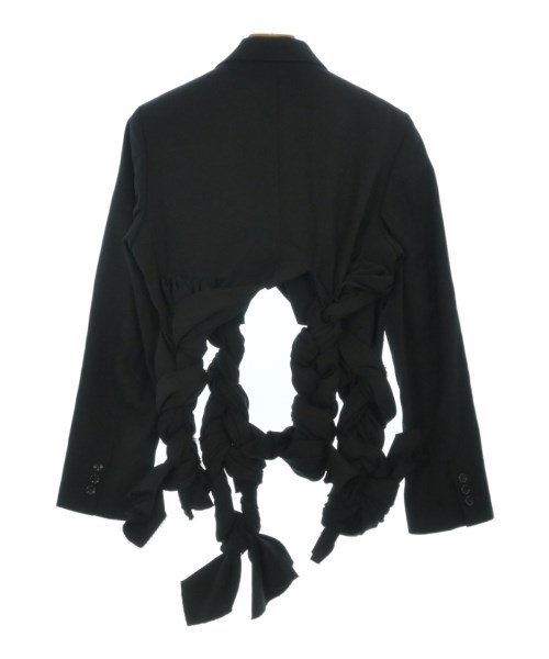 COMME des GARCONS（コムデギャルソン）カジュアルジャケット 黒 サイズ:S レディース/2200669700077