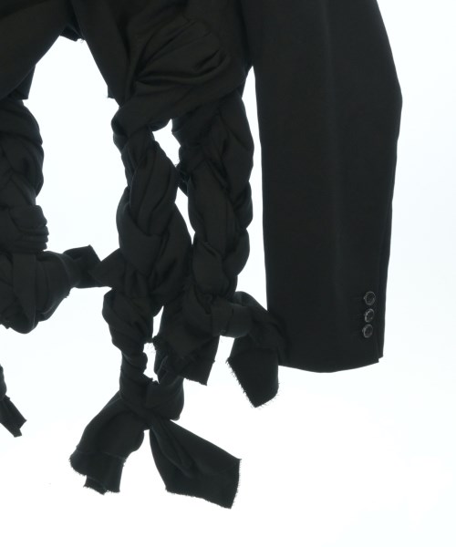 COMME des GARCONS（コムデギャルソン）カジュアルジャケット 黒 サイズ:S レディース/2200669700077