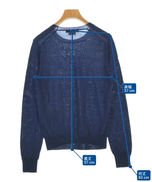 COMME des GARCONS（コムデギャルソン）ニット・セーター 紺 サイズ:L レディース/2200669210040