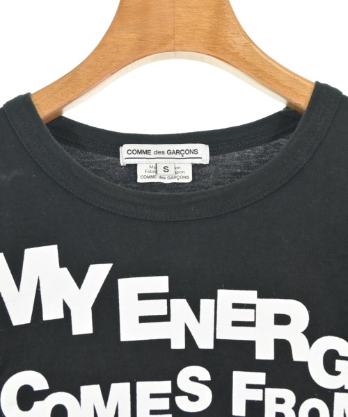 COMME des GARCONS（コムデギャルソン）Tシャツ・カットソー 黒 サイズ:S レディース/2200667708068