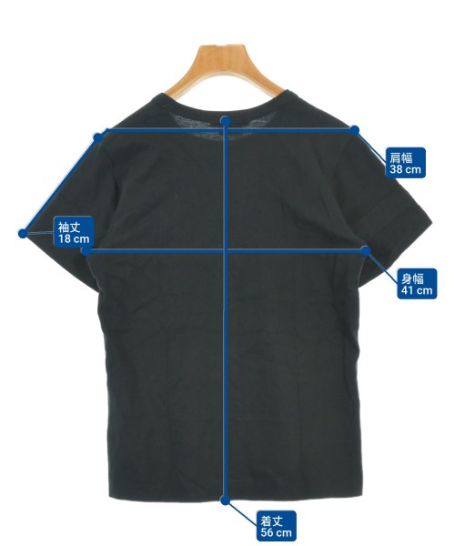 COMME des GARCONS（コムデギャルソン）Tシャツ・カットソー 黒 サイズ:S レディース/2200667708068