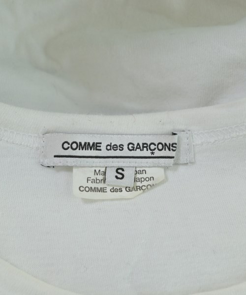 COMME des GARCONS（コムデギャルソン）Tシャツ・カットソー 白 サイズ:S レディース/2200667708082