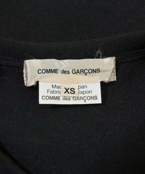 COMME des GARCONS（コムデギャルソン）Tシャツ・カットソー 黒 サイズ:XS レディース/2200667708853