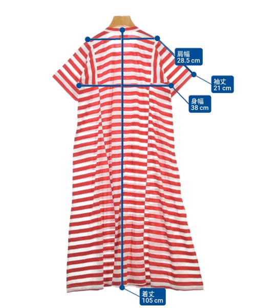 COMME des GARCONS（コムデギャルソン）ワンピース 赤 サイズ:XS レディース/2200670247059