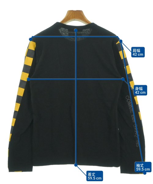 COMME des GARCONS（コムデギャルソン）Tシャツ・カットソー 黒 サイズ:S レディース/2200670247073