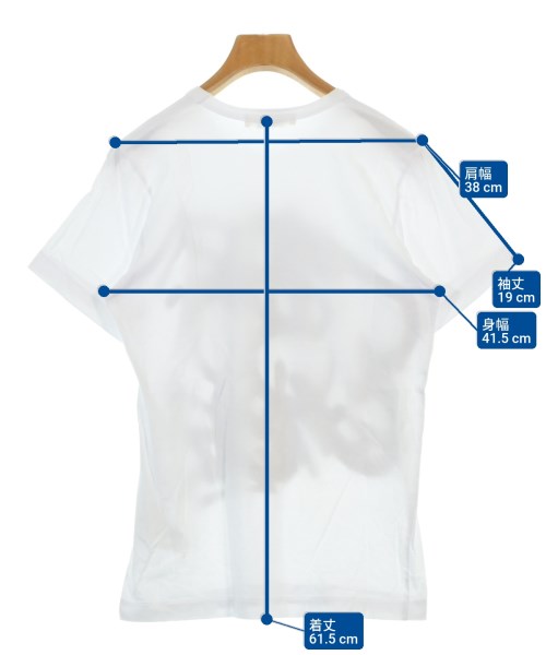 COMME des GARCONS（コムデギャルソン）Tシャツ・カットソー 白 サイズ:S レディース/2200670247080