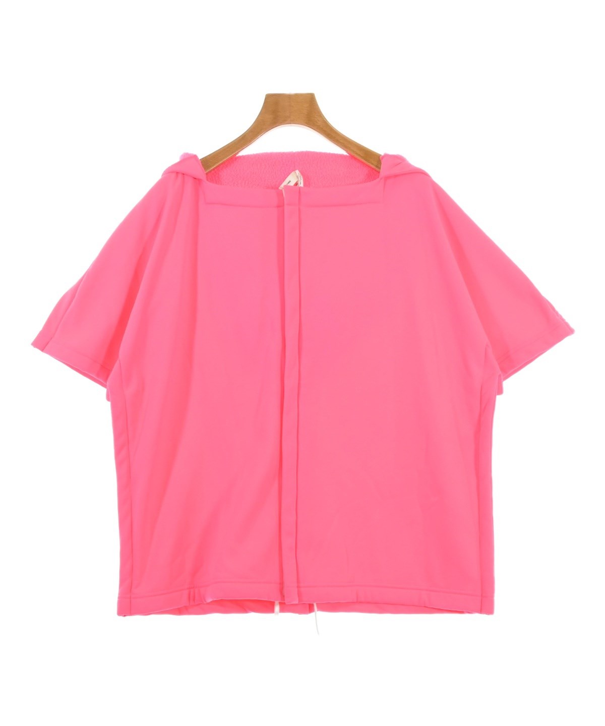 【中古】コムデギャルソン COMME des GARCONS 2023年秋冬 ポリエステル カットソー ピンク【サイズXS】【レディース】 COMME des GARCONS（コムデギャルソン）パーカー ピンク サイズ:S