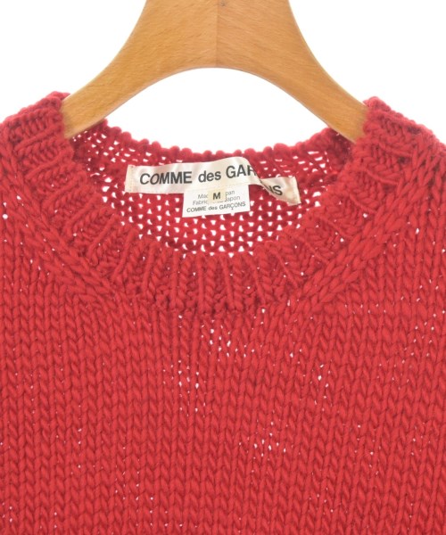 COMME des GARCONS（コムデギャルソン）ニット・セーター 赤 サイズ:M レディース/2200669839043