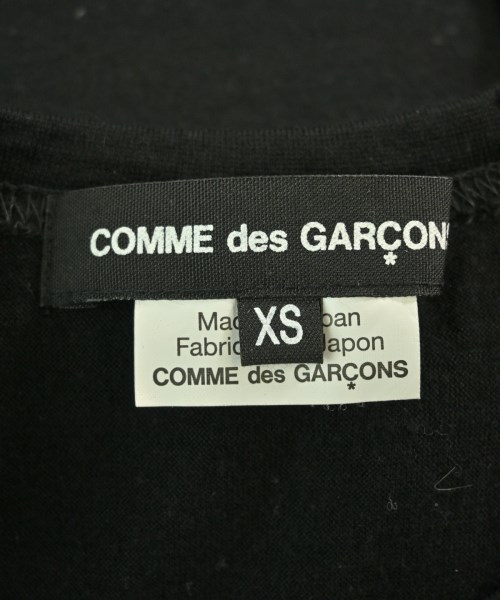 COMME des GARCONS（コムデギャルソン）Tシャツ・カットソー 黒 サイズ:XS レディース/2200671600082