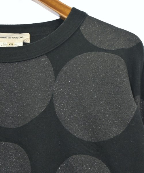 COMME des GARCONS（コムデギャルソン）Tシャツ・カットソー 黒 サイズ:XS レディース/2200728723108
