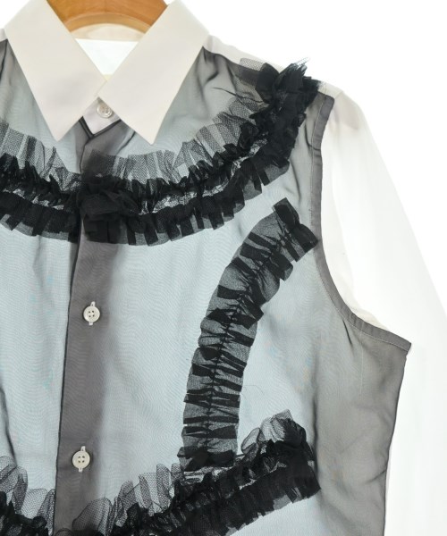 COMME des GARCONS（コムデギャルソン）カジュアルシャツ 白 サイズ:S レディース/2200728723122