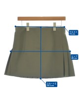 COMME des GARCONS（コムデギャルソン）ミニスカート カーキ サイズ:S レディース/2200729593014