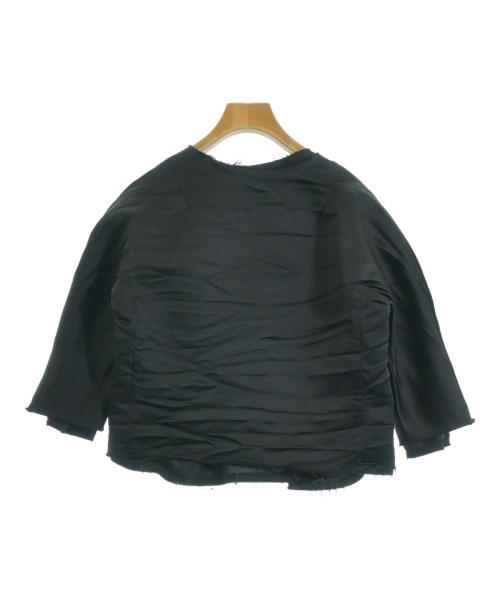 COMME des GARCONS（コムデギャルソン）ノーカラージャケット 黒 サイズ:XS レディース/2200730728085