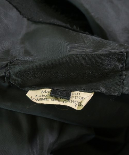 COMME des GARCONS（コムデギャルソン）ノーカラージャケット 黒 サイズ:XS レディース/2200730728085