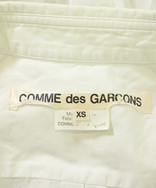 COMME des GARCONS（コムデギャルソン）ブラウス 白 サイズ:XS レディース/2200730950080
